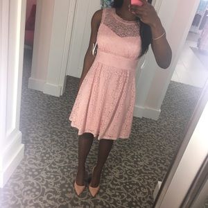 Pink lace dress💗👗💗